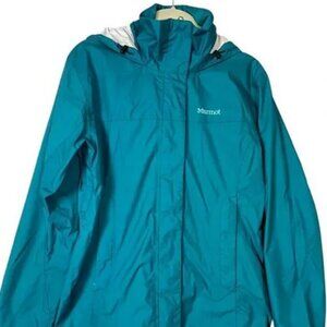 Marmot Size M Lightweight Rain Jacket, Teal